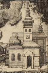 Kostel v 18. století od Antonína Birckharta