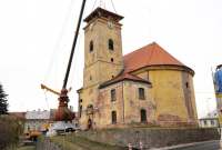 Odstranění věžičky kostela
