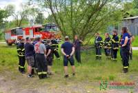 Cvičení hasičů